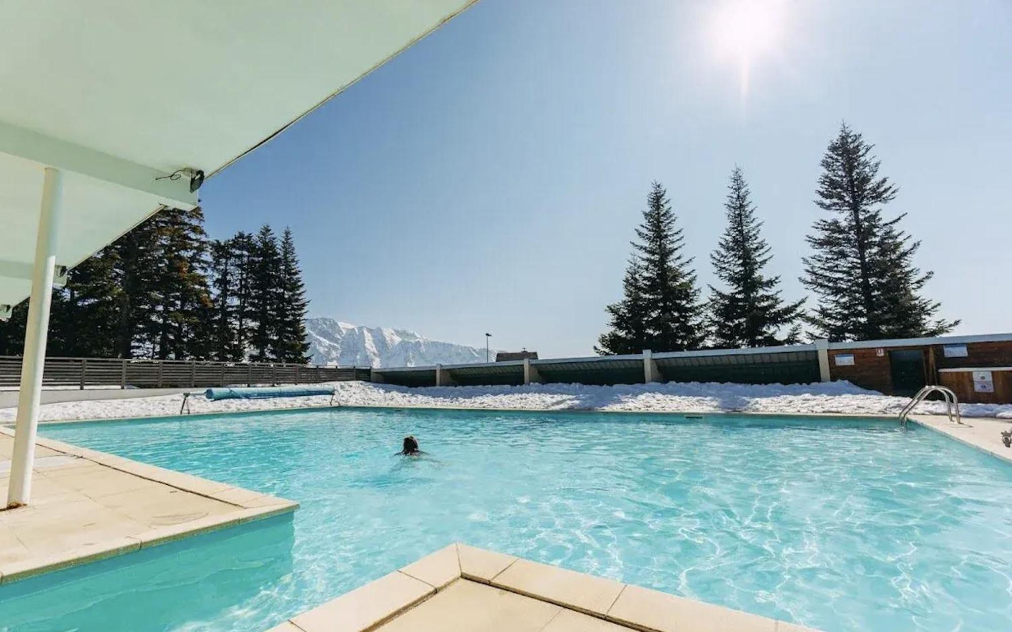Charmant Appartement Confortable Pour 6 Personnes 40M2 Pied Pistes, Piscine, Wifi, Parking Chamrousse Exterior photo